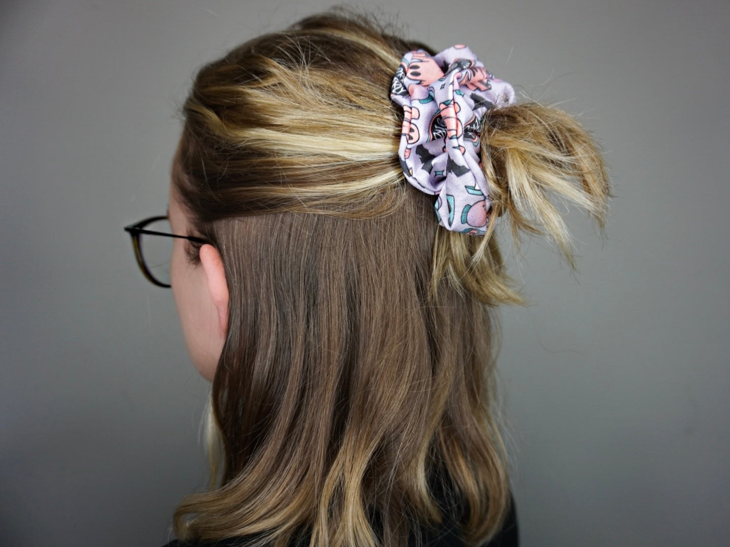 Talk To Me Halloween Scrunchie - Charlie & Luna Co.