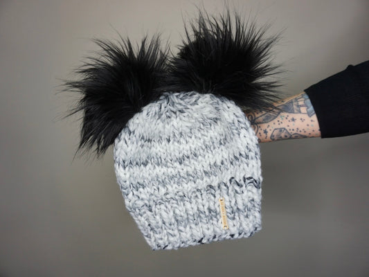 The Double Pom Beanie - Choose your colors
