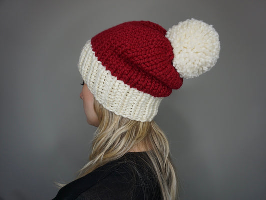 The Santa Beanie - Choose Your Pom