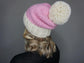 The Pink Santa Beanie - Choose Your Pom
