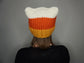 The Candy Corn Cat Ear Beanie