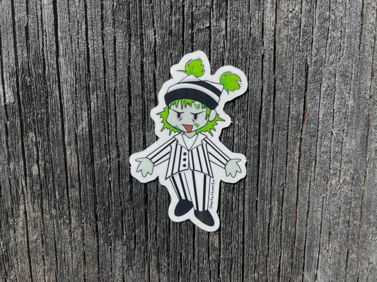 Beetlejuice sticker