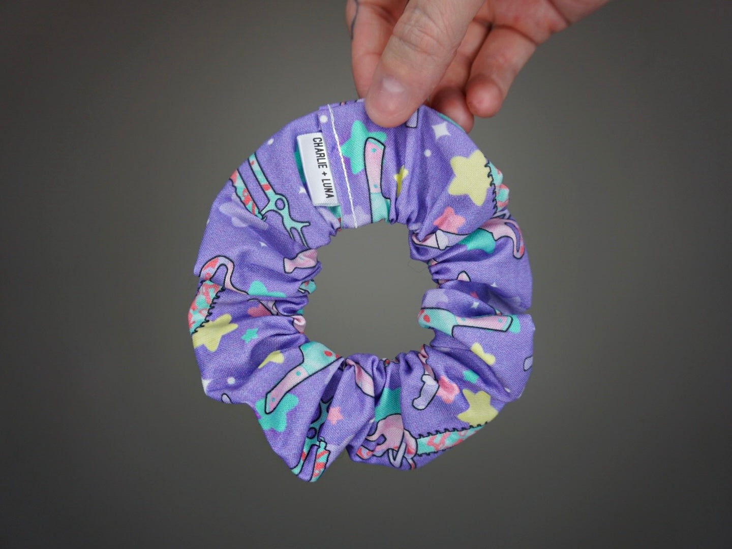 Weapons Halloween Scrunchie - Charlie & Luna Co. – Charlie and Luna Co