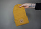 The Fox Beanie in Mustard- Choose your pom