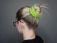 Knit Scrunchie 3 pack in Tropical Pink, Mango, and Lime Green