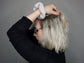 Knit Scrunchie in Linen